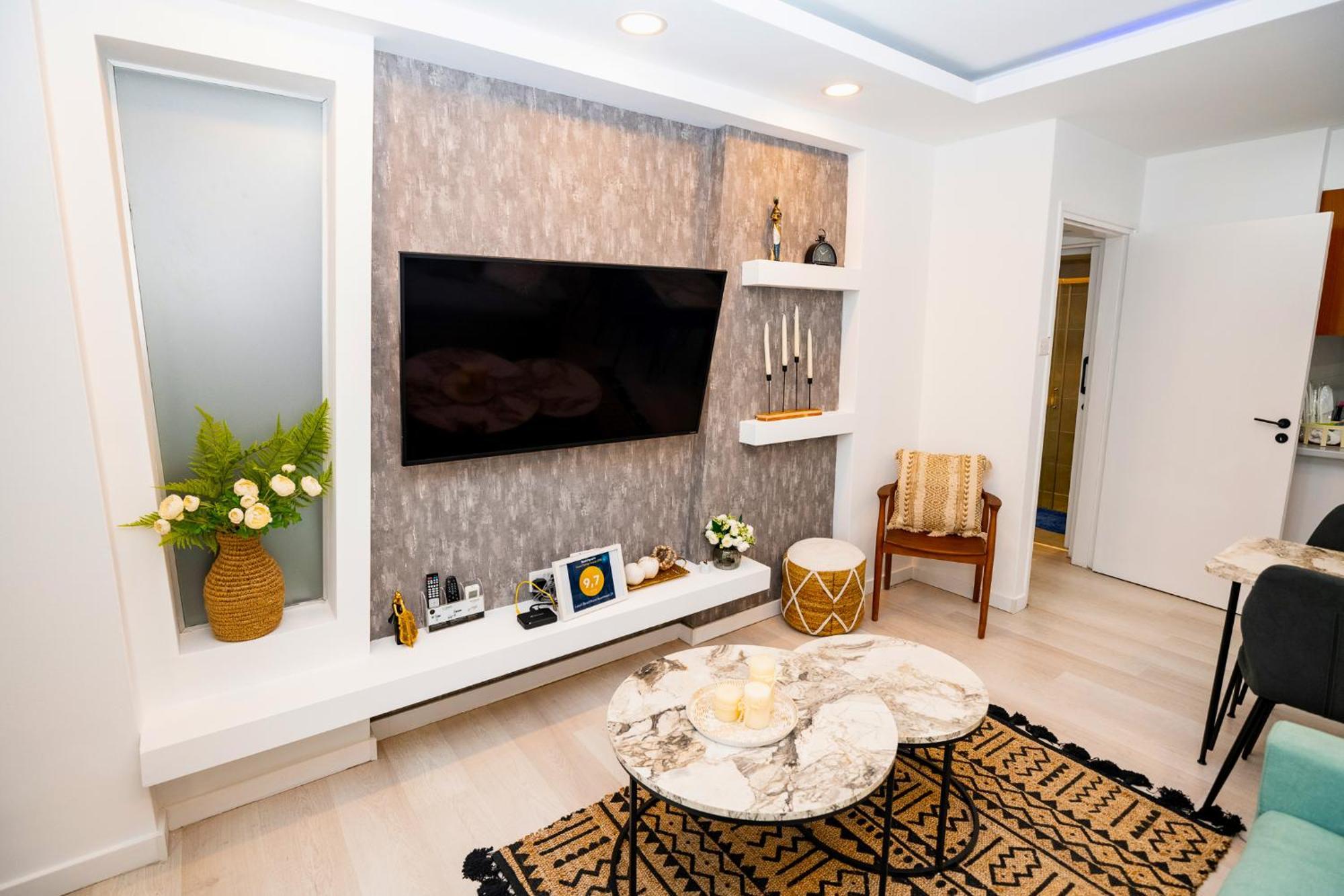 Lazuli Sea View Beachfront Ap 21 Lárnaca Exterior foto
