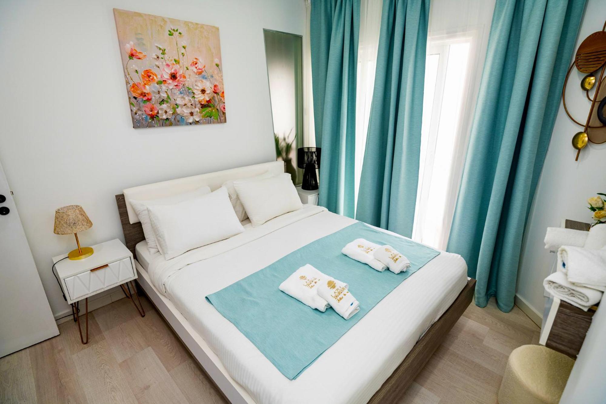 Lazuli Sea View Beachfront Ap 21 Lárnaca Exterior foto